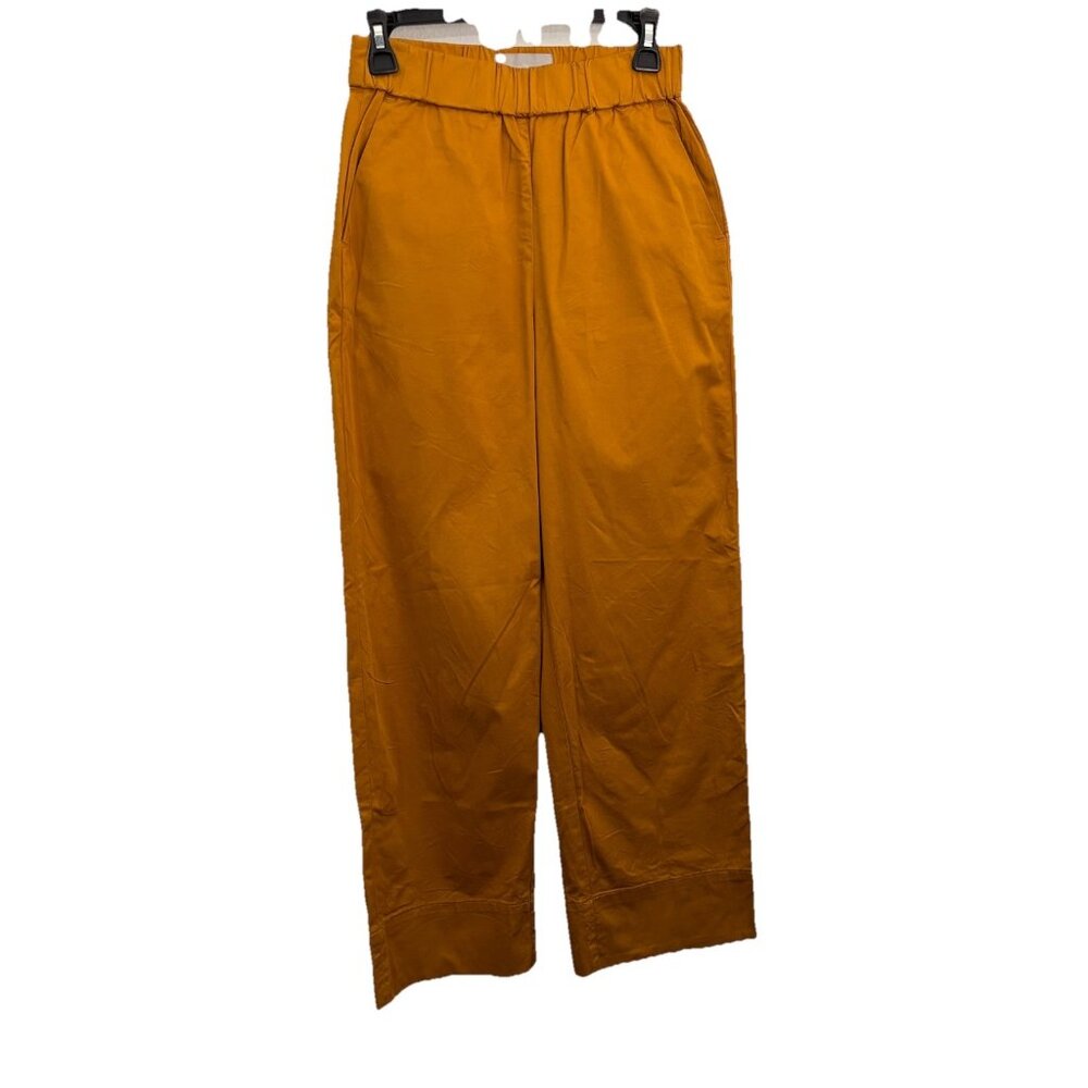 Everlane Wide Leg Pants in Mustard